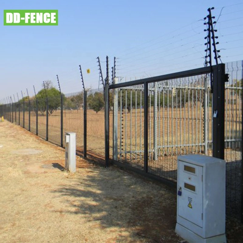 Pulse Electric Fence Intrusion Alarm System Wire Energiser Insulator Electric Fencing Post